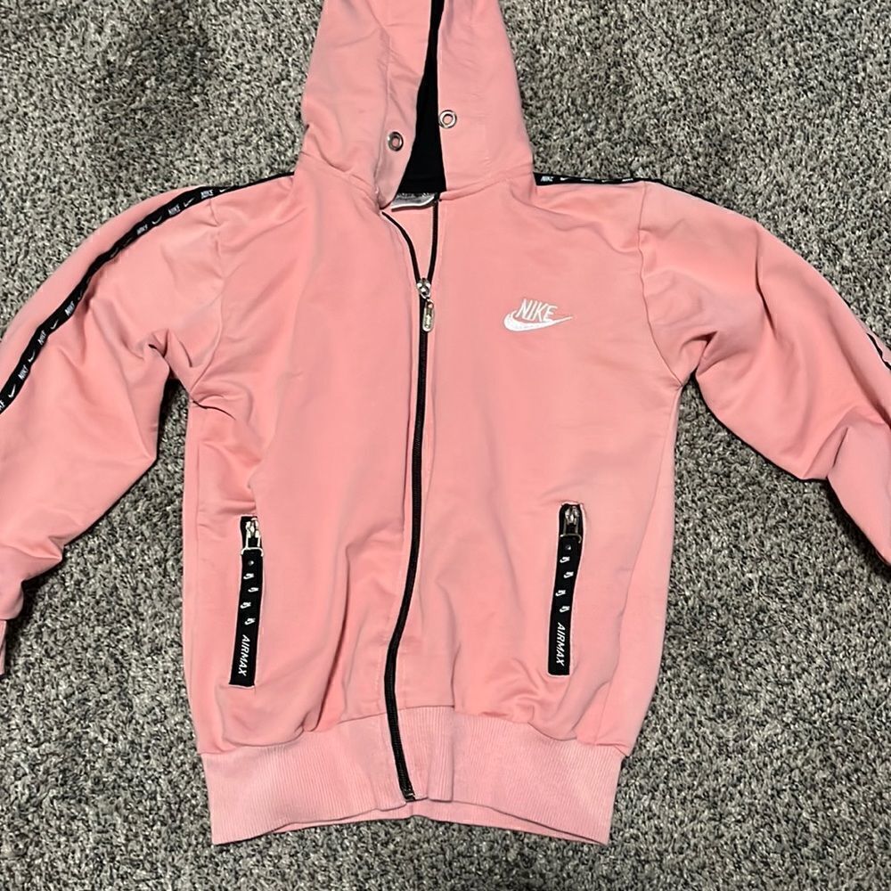 Nike Full Zip Hoodie - Pink - Air Max - 4/5